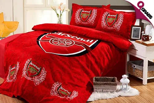 For QR149, Decorate for Football Fans with 4-Piece Bedding Sets of Your Favorite Teams! (QR299 Value)